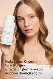 Matsu Intensive Repair Intensive Care Shampoo for Damaged Hair and Creamask Bond Strengthening Leave-In Conditioner 2-Piece Advantage Hair Care Set