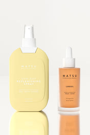 Sun Day Heat, Sunscreen Spray and Luxeoil Dual Advantage Care Set