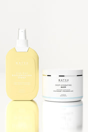 Sun Day Heat, Sunscreen Spray and Deep Hydrating Moisture Mask Dual Advantage Set