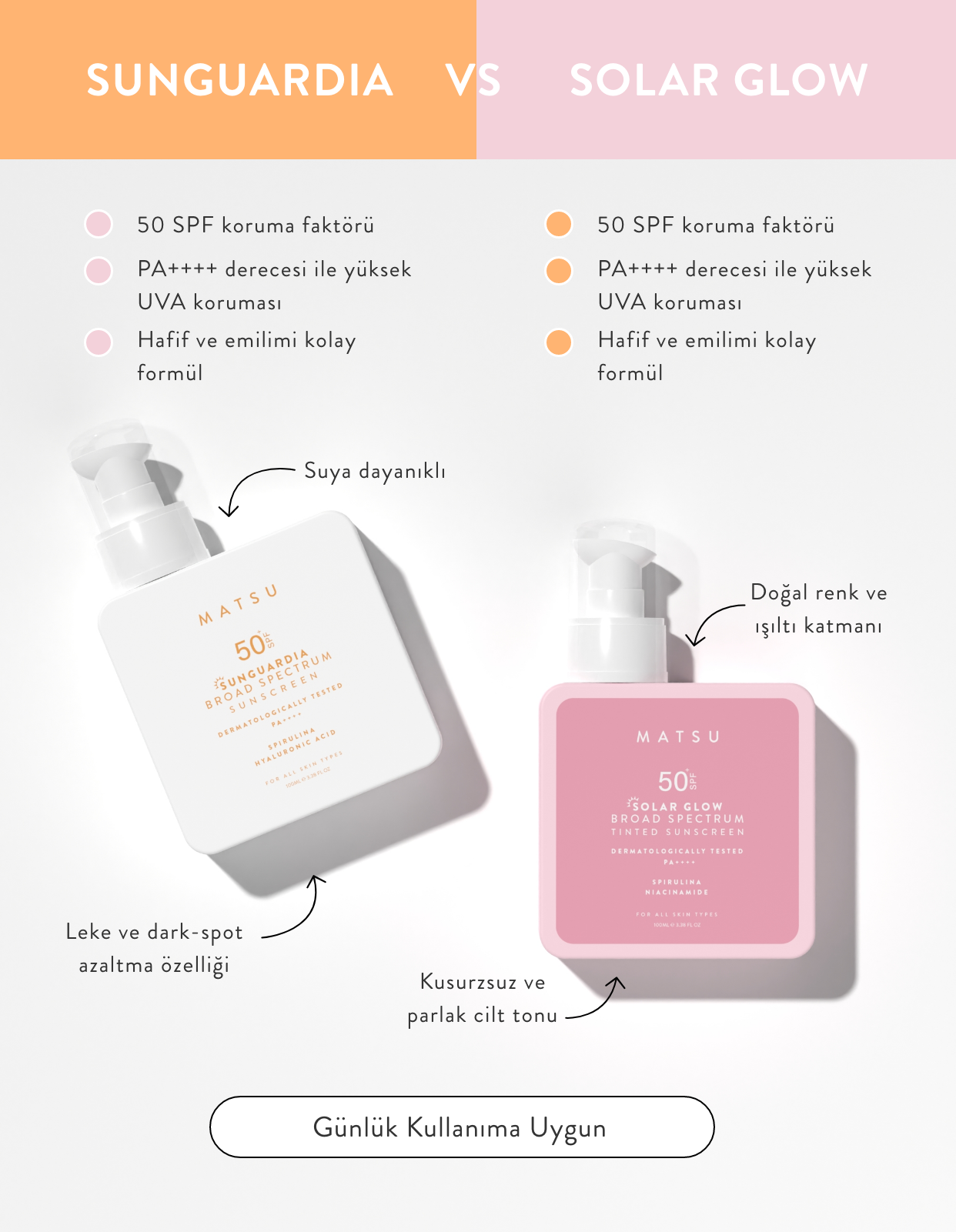 Solar Glow 50+SPF Tinted Sunscreen Güneş Kremi