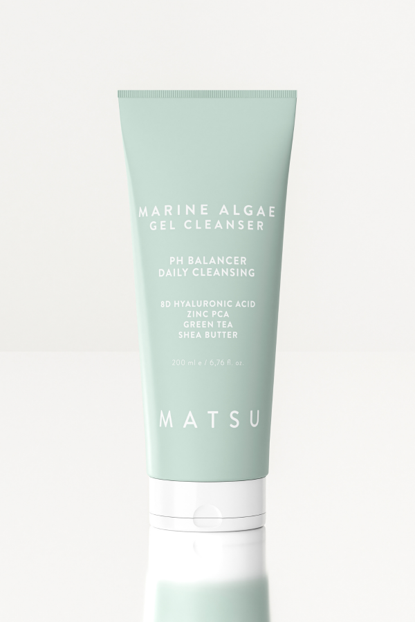 Marine Algae | pH Dengeleyici Yüz Temizleyici Jel 200 ml – MATSU