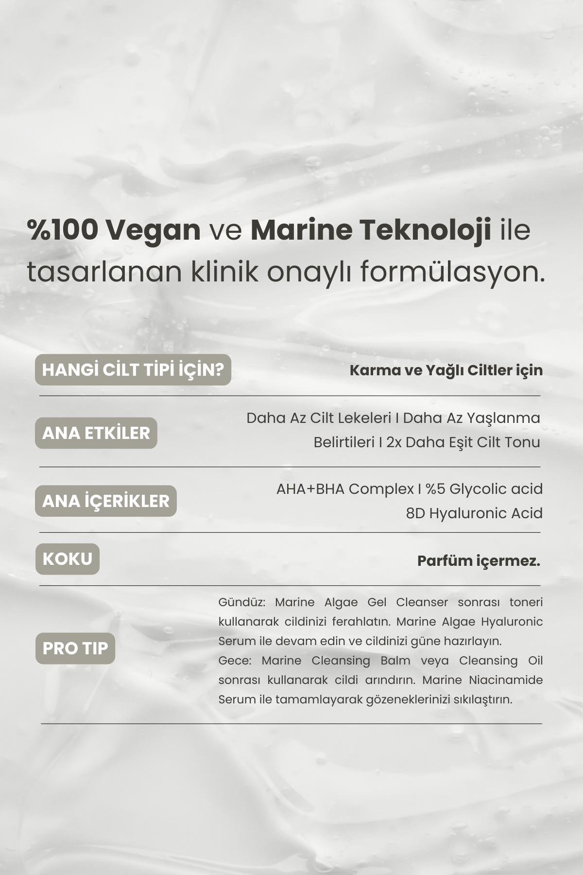 Marine Algae AHA BHA Tonik 100 ml