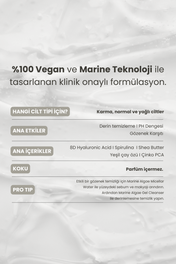 Marine Algae, Vegan pH Dengeleyici, Günlük Jel Temizleyici 200 ml