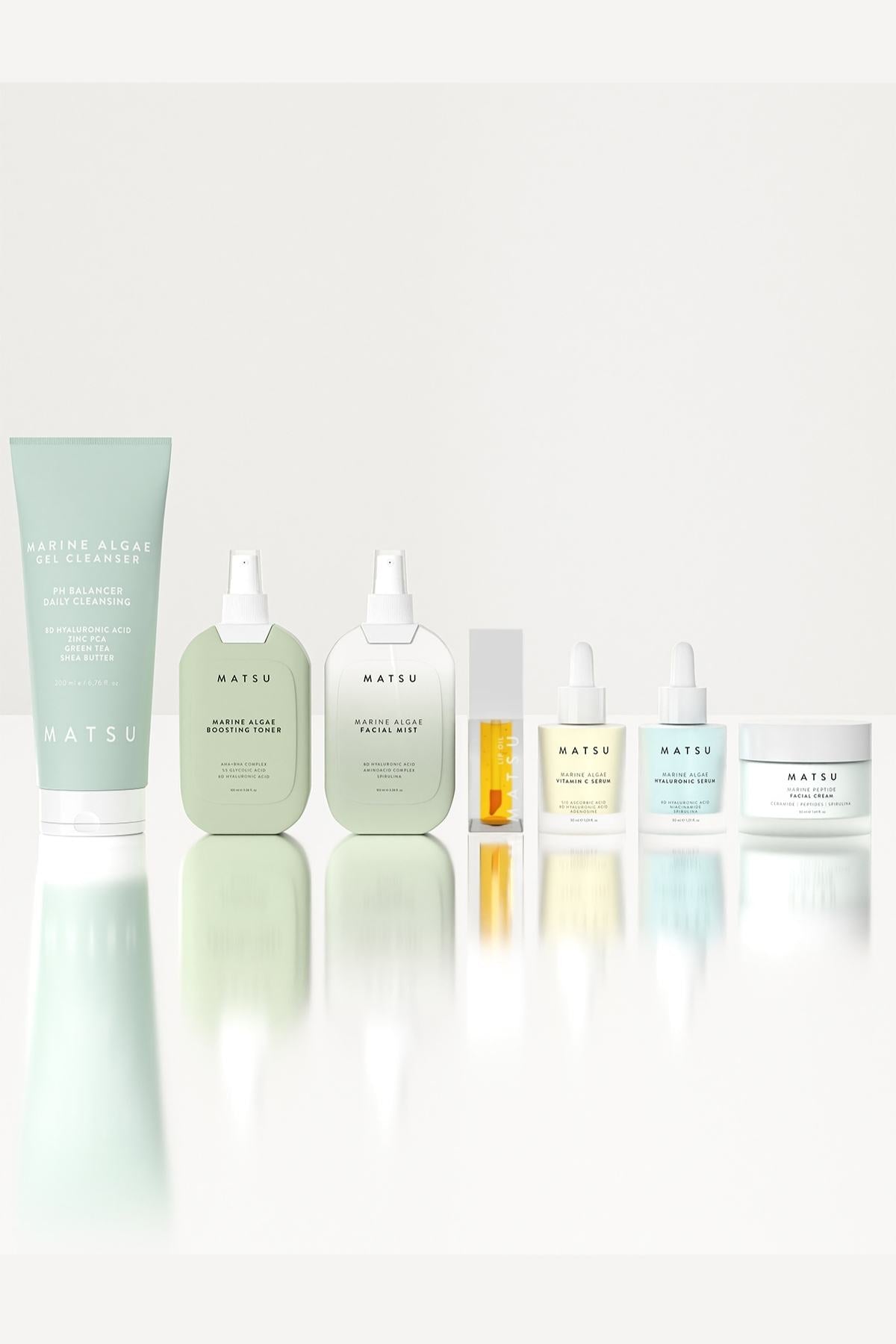 Matsu Marine Algae 7-Piece Skin Care Set