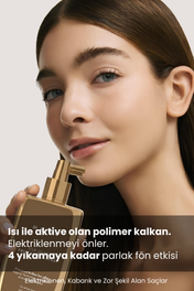 Silk Glaze Isı ile Aktive Olan Elektriklenme & Kabarma Karşıtı Saç Spreyi – Anti-Frizz Cam Parlaklığı Etkisi