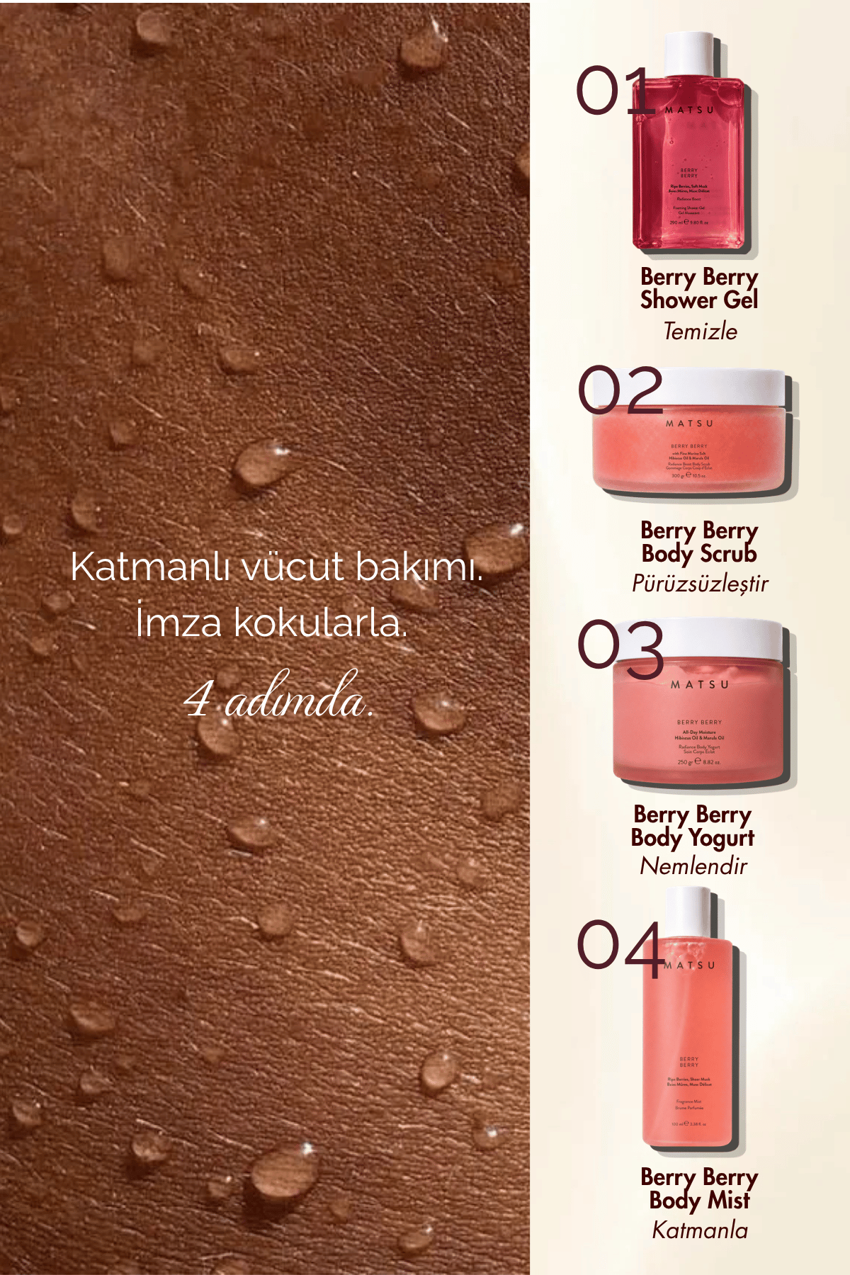 Berry Berry Meyvemsi Aromatik Duş Jeli