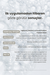 Scalpify Saç Toniği | Dökülme Karşıtı & Hacim Destekleyici Biberiye + Spirulina + Vitamin Kompleksi