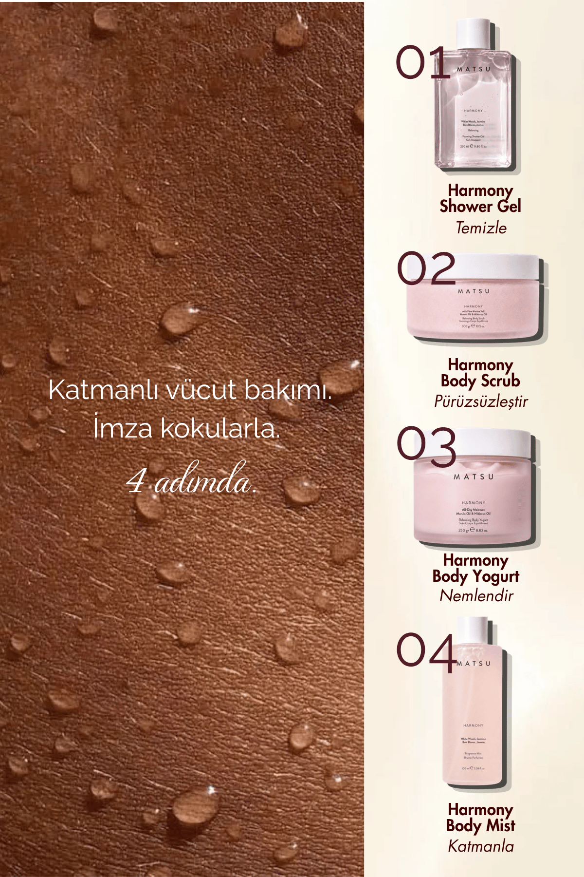 Harmony Çiçeksi Vücut Misti