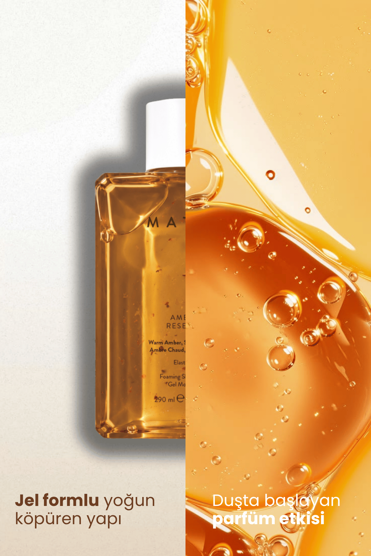 Amber Reserve Amberli Aromatik PDRN Duş Jeli