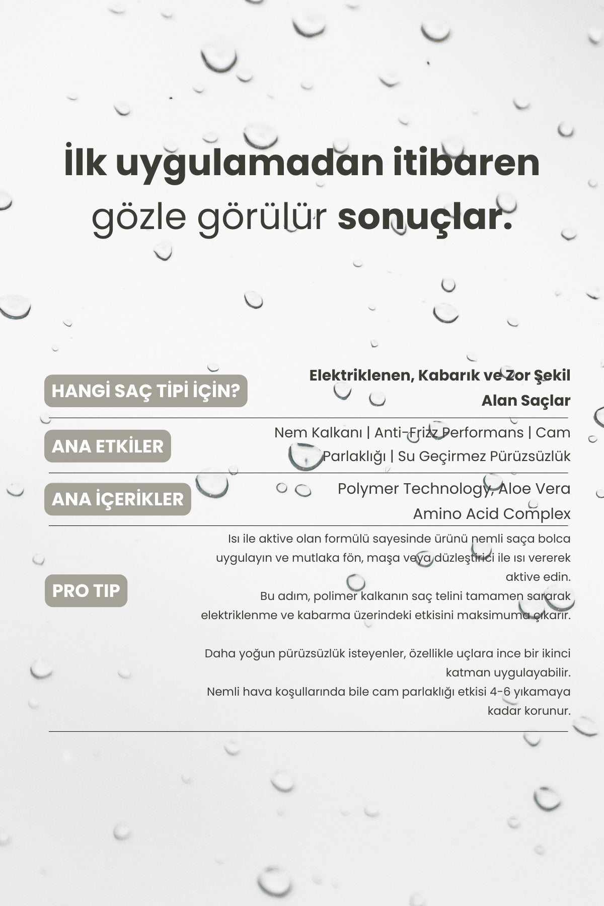 Silk Glaze | Anti-Frizz Cam Parlaklığı Saç Spreyi 200 ml