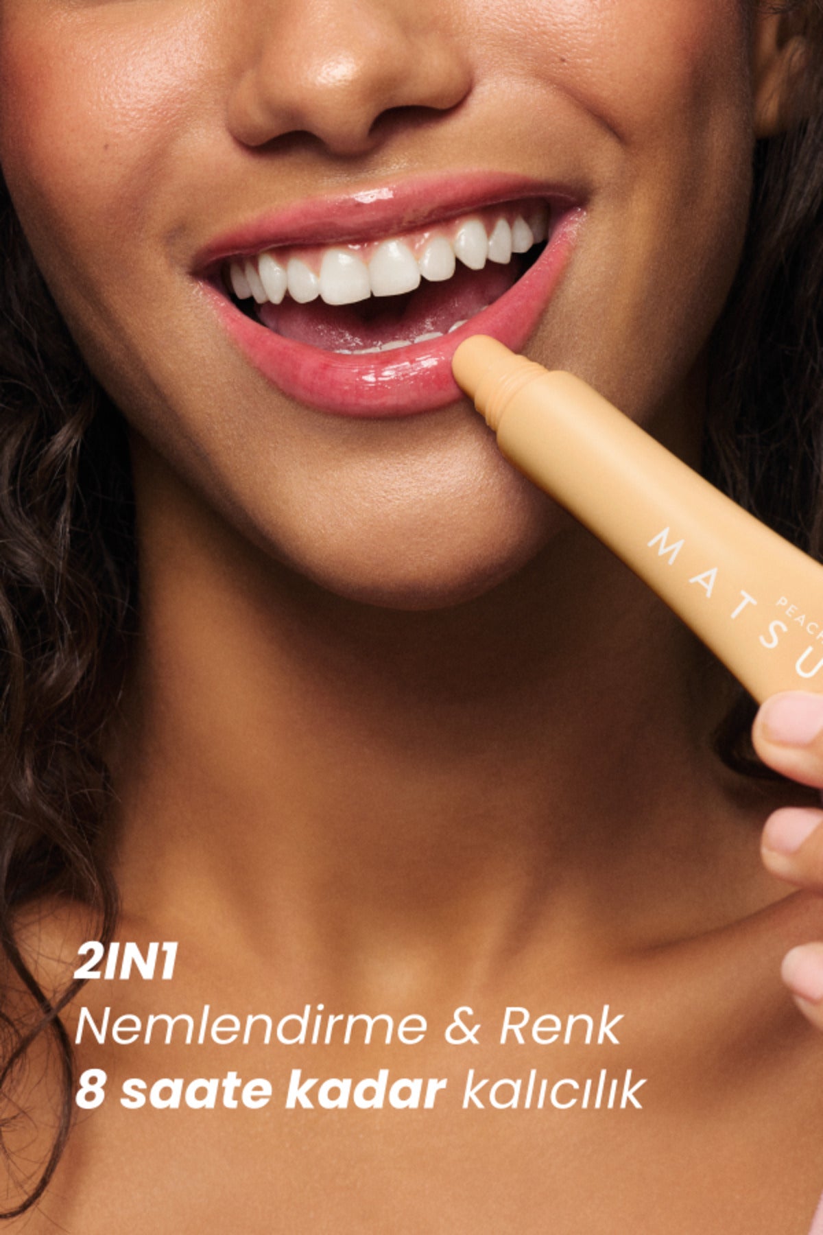 Peachy | 2in1 Tinted & Moisturizing Shiny Lip Balm 10 ml