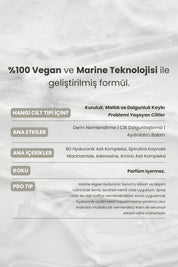 Marine Algae | 8D Hyaluronic Acid Serum for Intense Hydration 30 ml