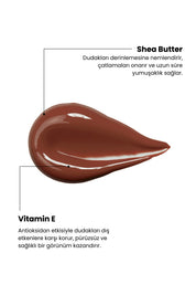 Espresso Glaze| 2in1 Renk Veren & Nemlendirici Parlak Lip Balm 10 ml