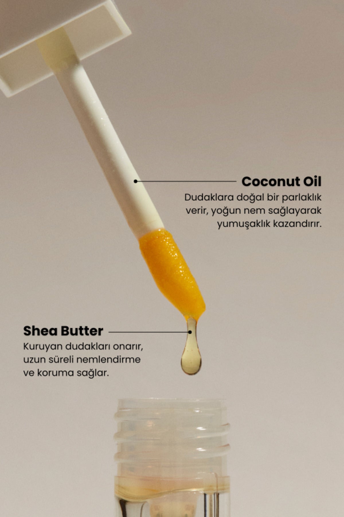 Lip Oil | Besleyici & Parlatıcı Dudak Yağı 10 ml