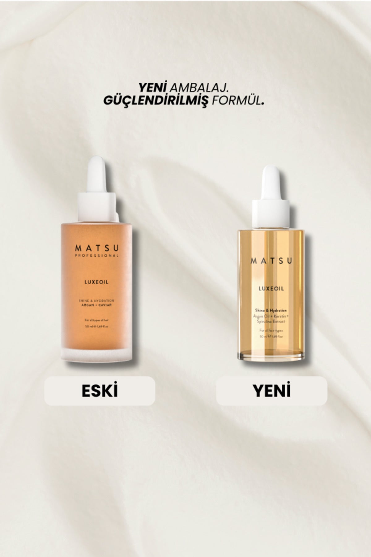 Luxeoil | Argan & Kaviar Nährendes Haaröl 50 ml