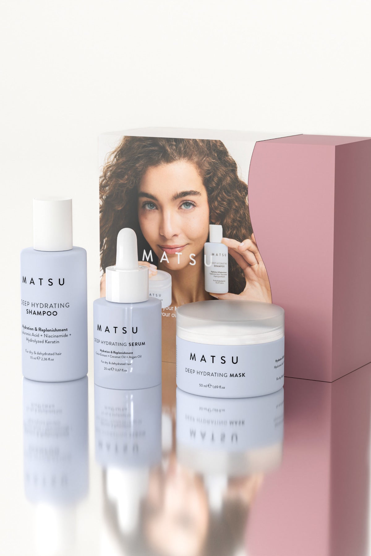 Deep Hydrating Full-Coverage Moisturizing Triple Mini Treatment Set