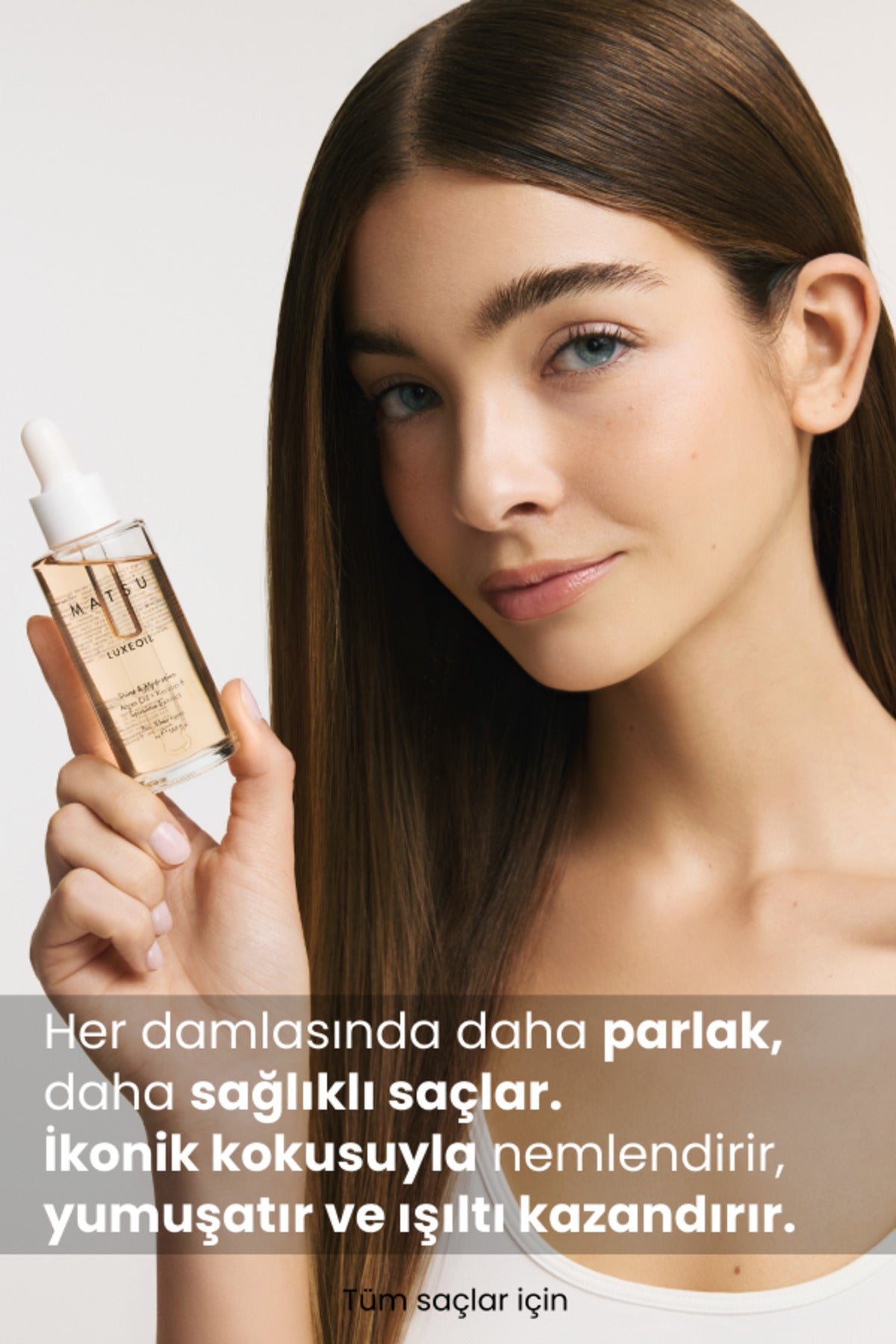 Luxeoil | Argan & Havyar Besleyici Saç Bakım Yağı 50 ml
