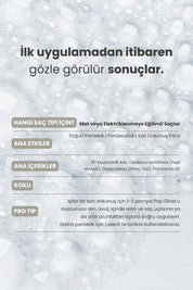 Pop Gloss | Elektriklenme Karşıtı Jel Saç Serumu