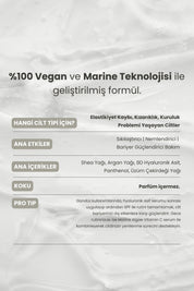 Meeresalgen | Peptid & Ceramid Barrierereparierende Feuchtigkeitscreme 50 ml