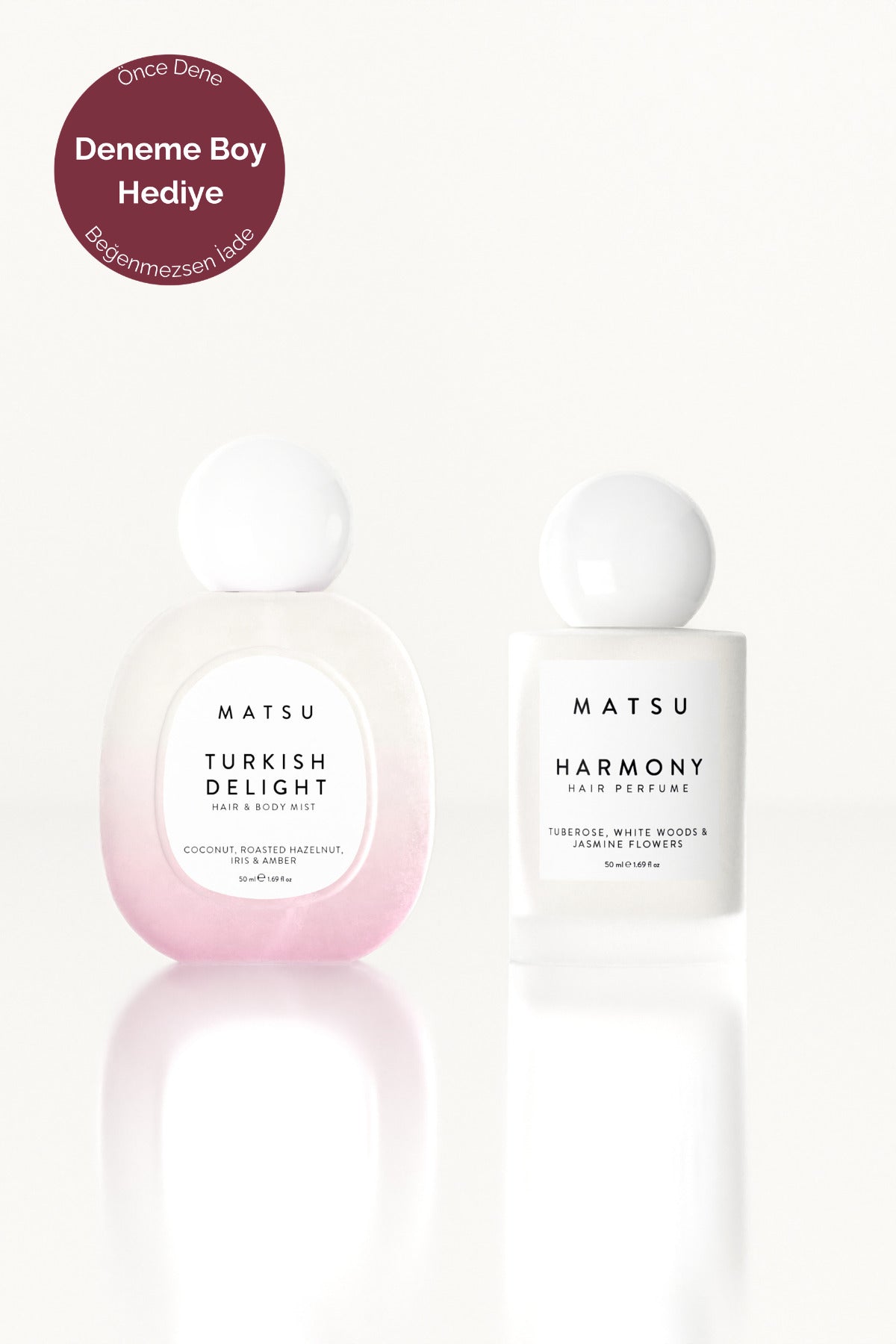 Turkish Delight & Harmony | Parfüm & Mist Seti (2x50 ml)