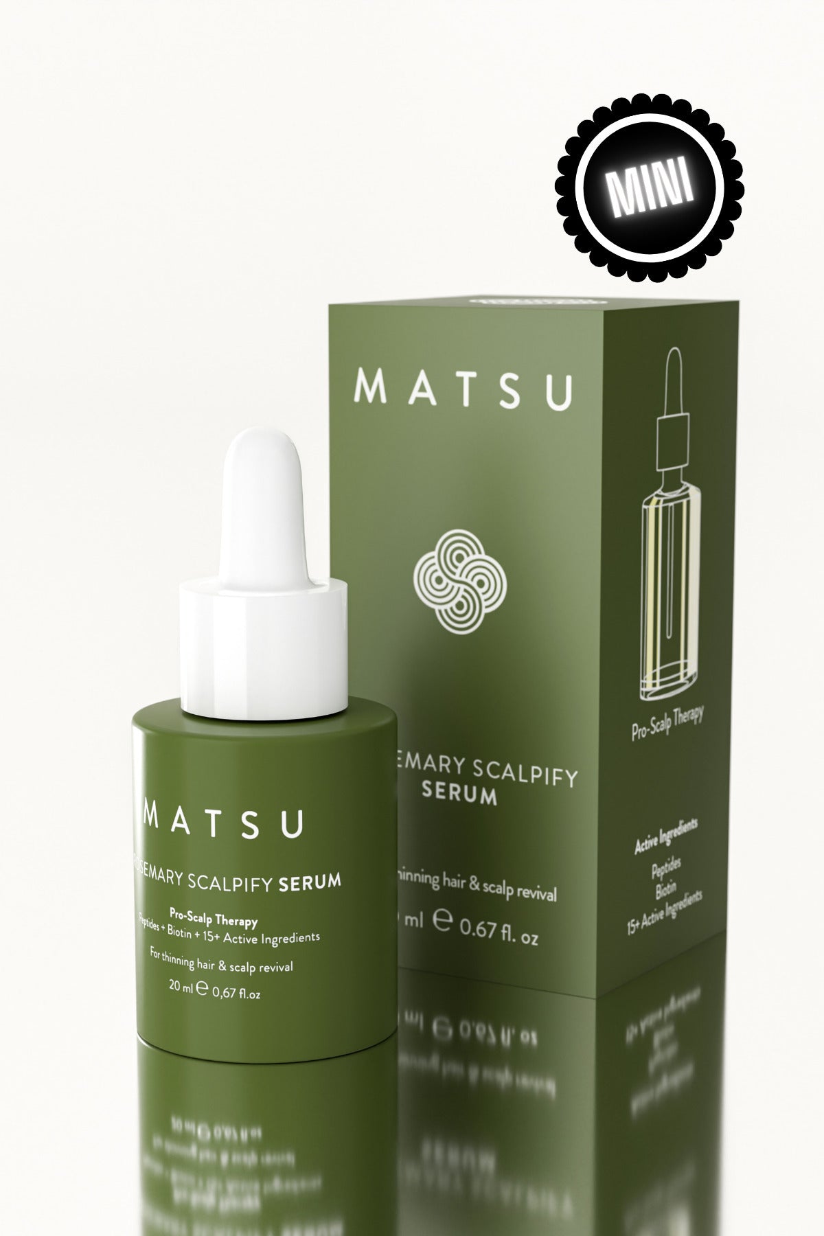 Scalpify Biberiyeli | Dökülme Karşıtı Biberiyeli Saç Derisi Serumu 20 ml Seyahat Boy