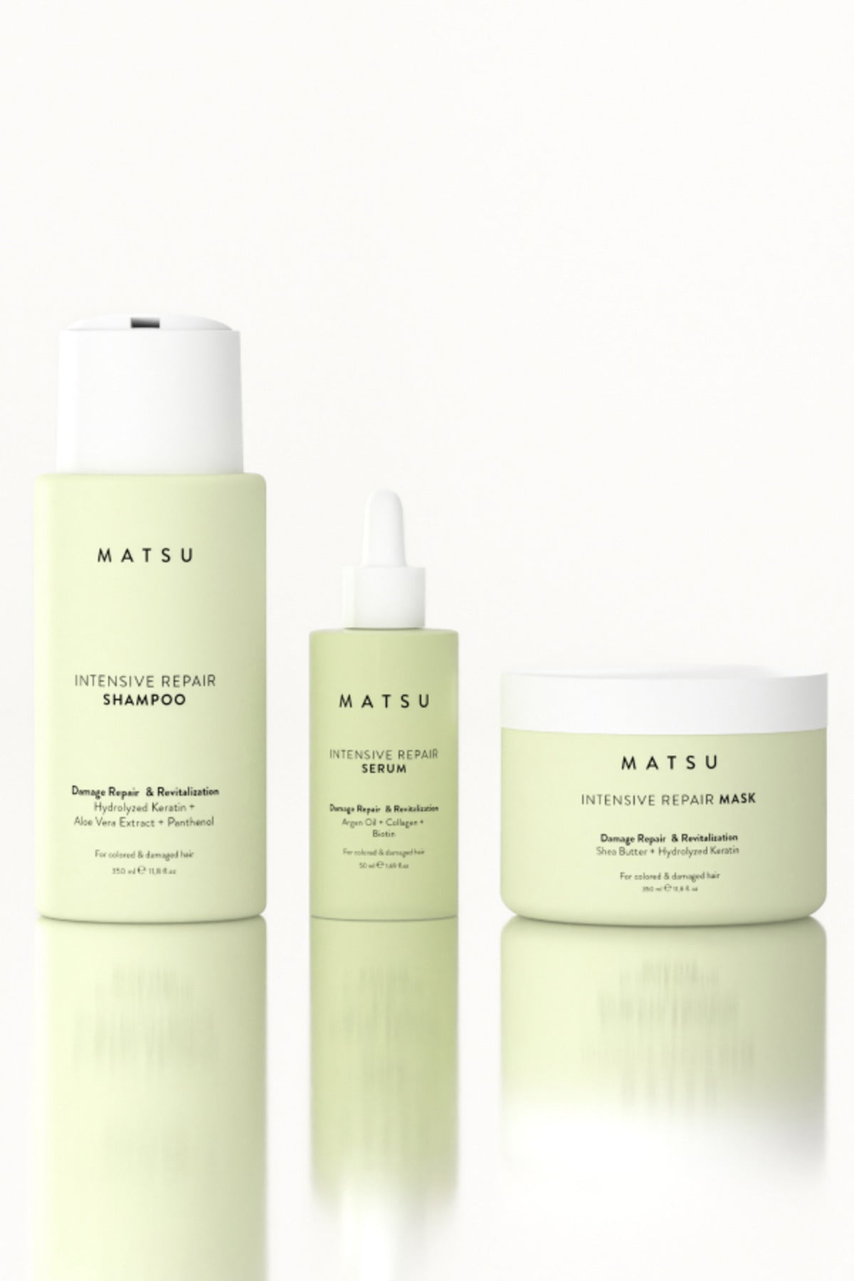 Intensive Repair 3’lü Profesyonel Onarım Seti (Şampuan + Maske + Serum)