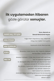 Deep Hydrating | Yoğun Nem Maskesi 350 ml