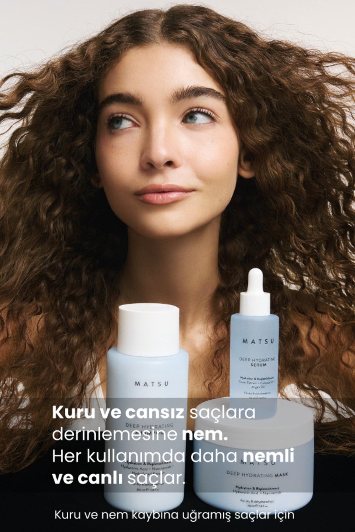 Deep Hydrating Yoğun Nemlendirici İkili Saç Bakım Seti