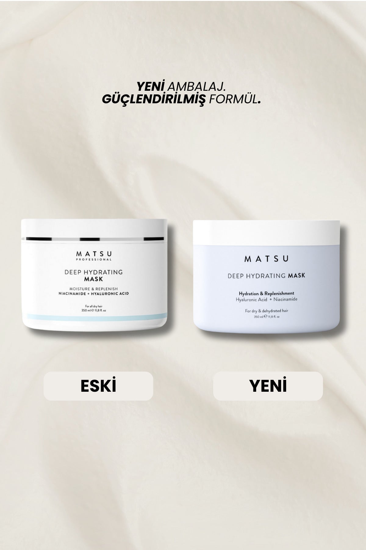 Deep Hydrating Nourishing & Moisturizing Hair Mask / 350 ml