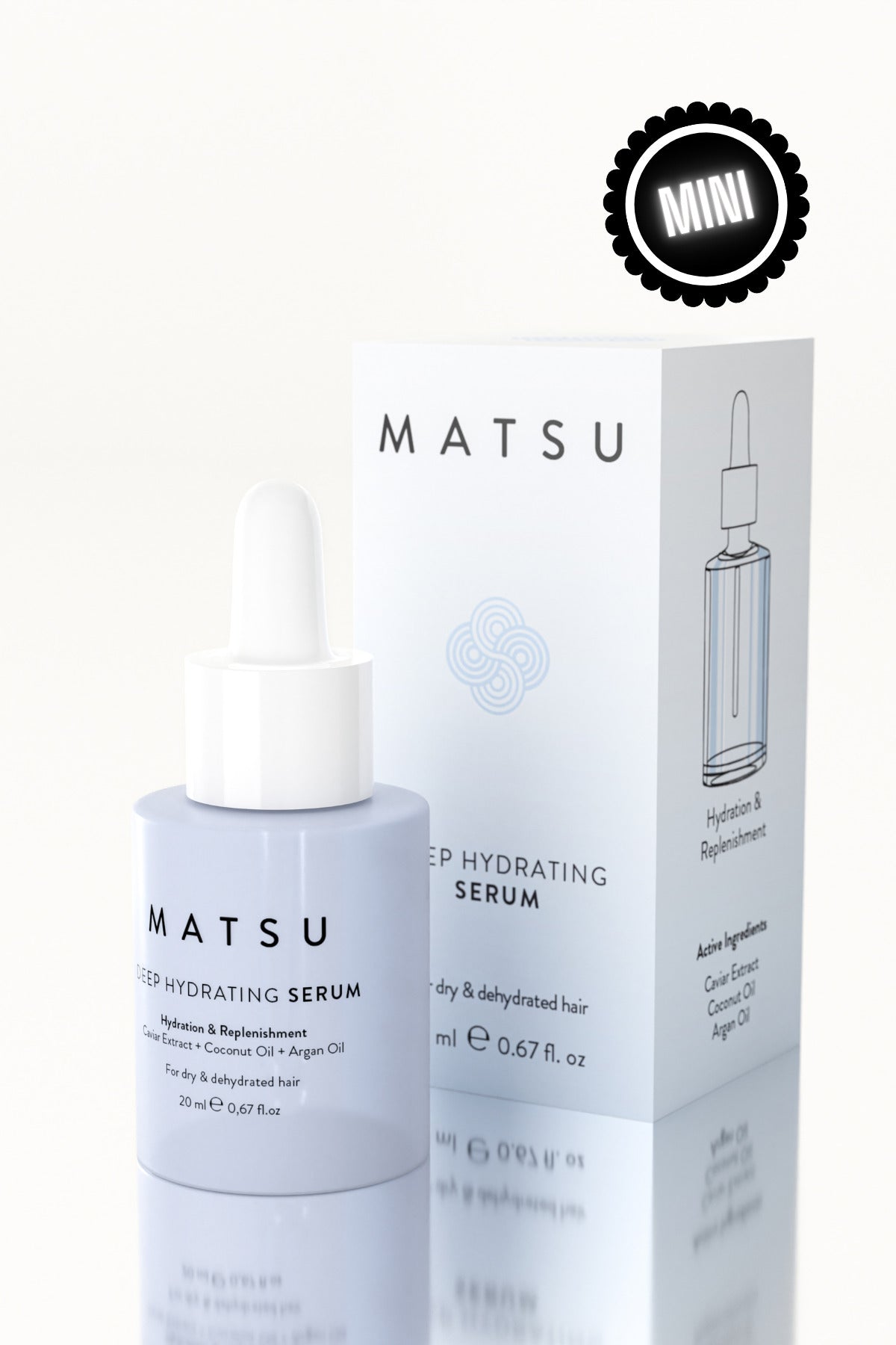 Deep Hydrating | Yoğun Nemlendirici Bakım Serumu 20 ml Seyahat Boy