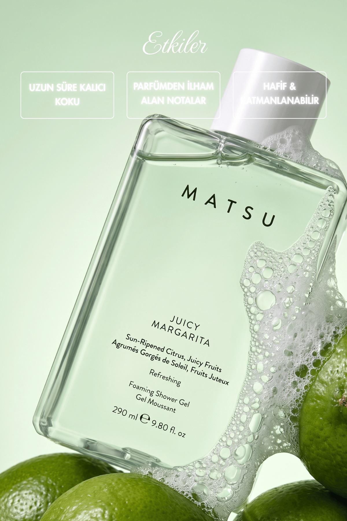 Juicy Margarita Narenciyeli Aromatik Duş Jeli