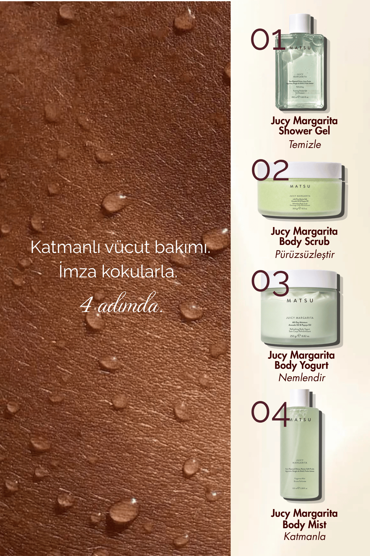 Juicy Margarita Ferahlatıcı Vücut Nemlendirici
