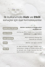Scalpify Biberiye Şampuan | Dökülme Karşıtı ve Saç Uzamasını Destekleyici Biotin + Peptit