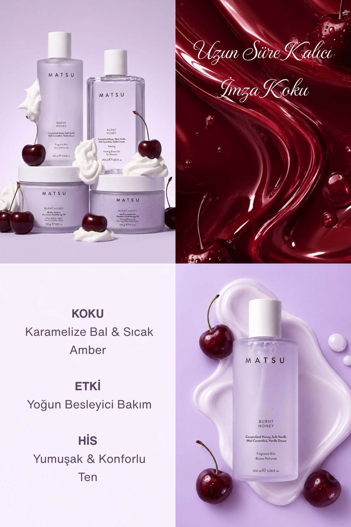 Burnt Honey Ballı Aromatik Duş Jeli