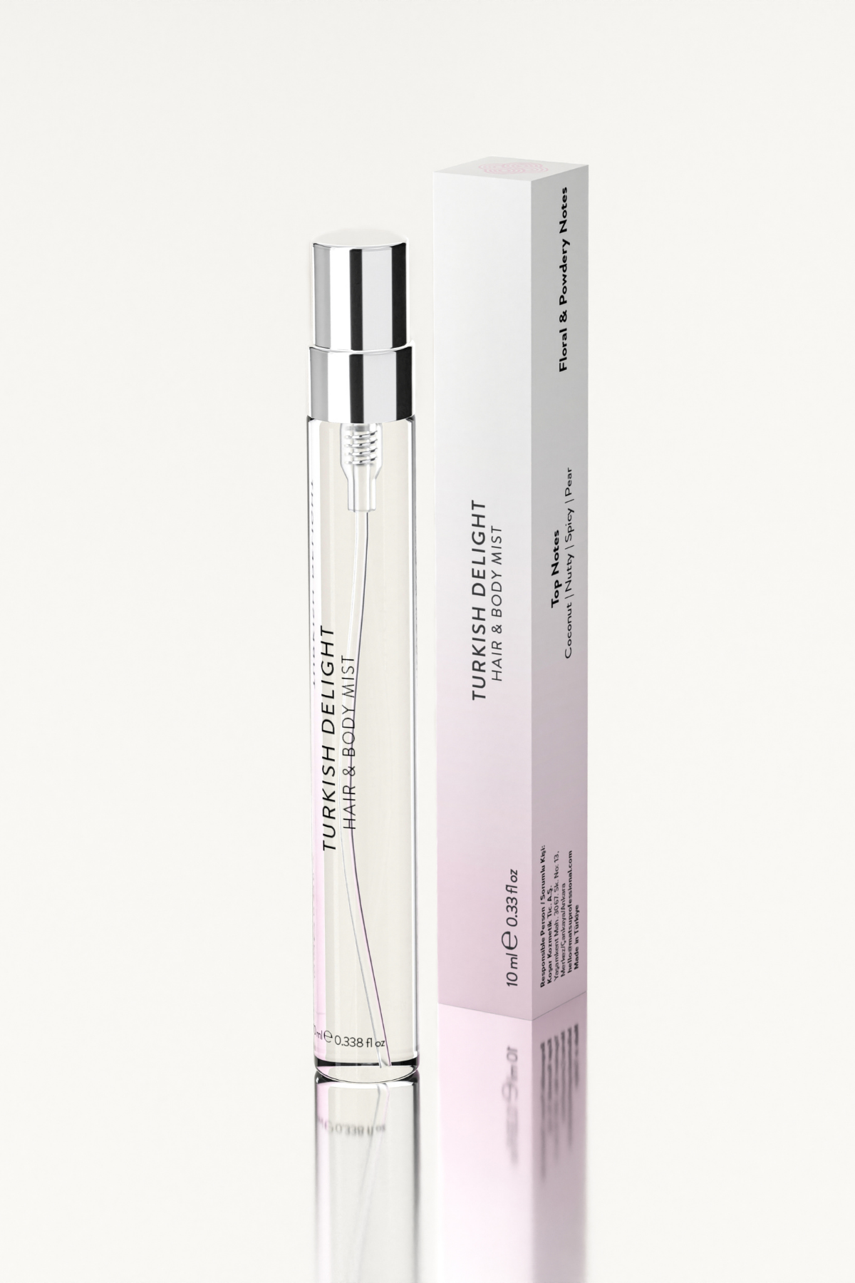 3'lü Mini Saç Parfümü Hediye Seti - 3 x 10 ml (Turkish Delight, Pillow ve Mystique Blossom)