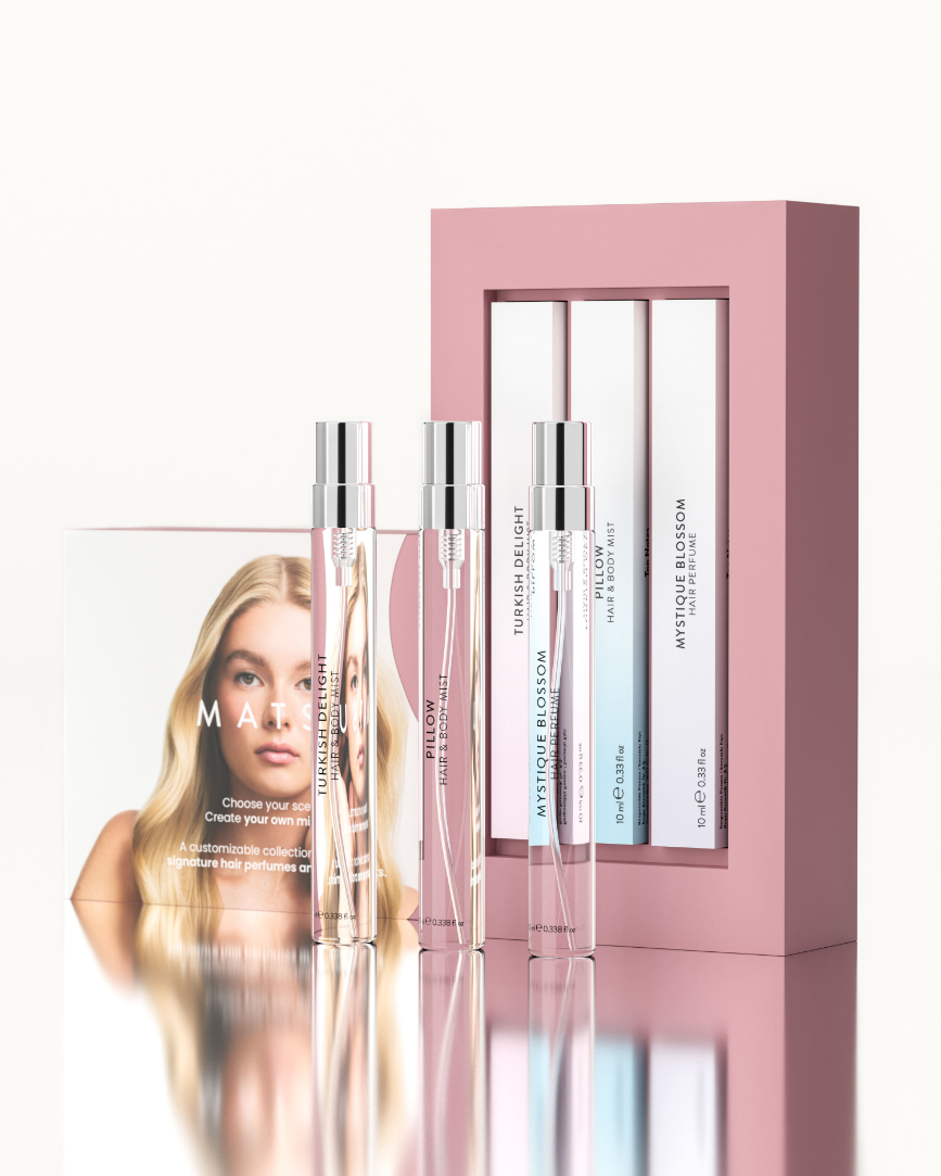 3'lü Mini Saç Parfümü Hediye Seti - 3 x 10 ml (Turkish Delight, Pillow ve Mystique Blossom)