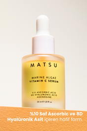 Marine Algae Cilt Tonu Eşitleyici ve Aydınlatıcı Vitamin C Serum 30 ml