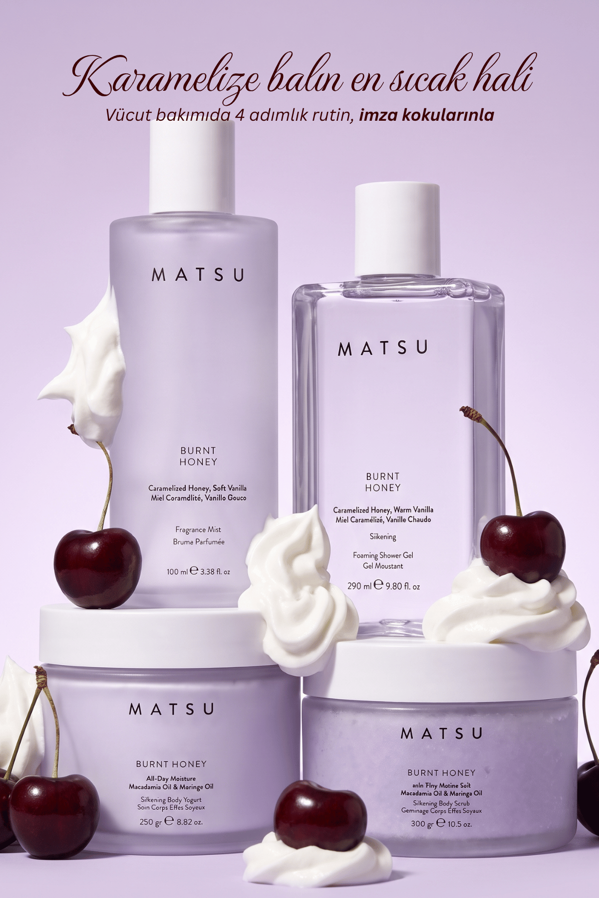 Burnt Honey Ballı Aromatik Duş Jeli