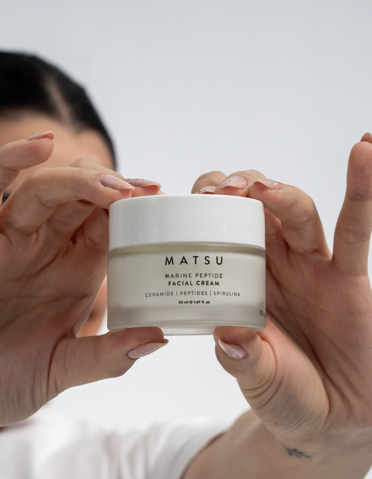 2-pack Marina Algae Cleansing Gel and Peptide Face Cream Skin Care Set