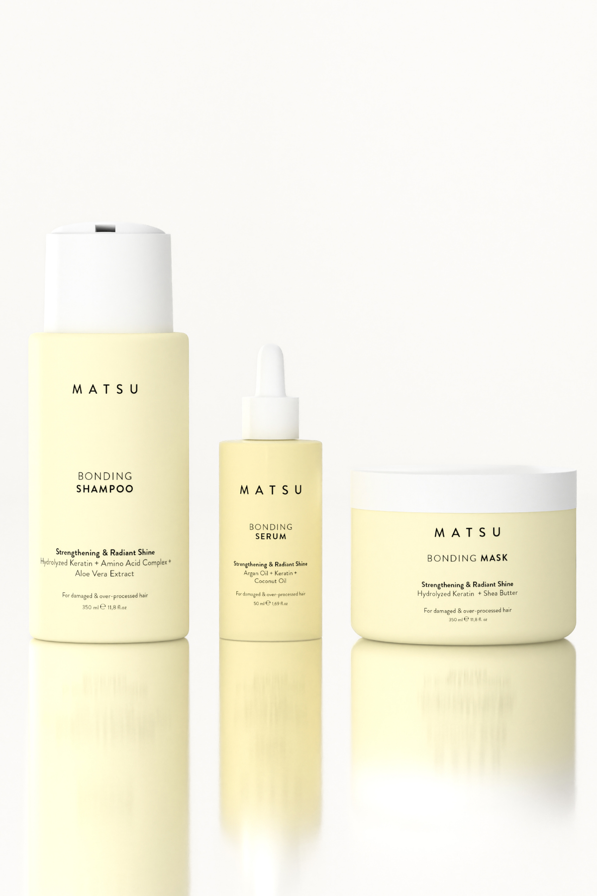 Bonding Full Bakım Seti - Bağ Yapılandırıcı Şampuan, Maske & Onarıcı Serum