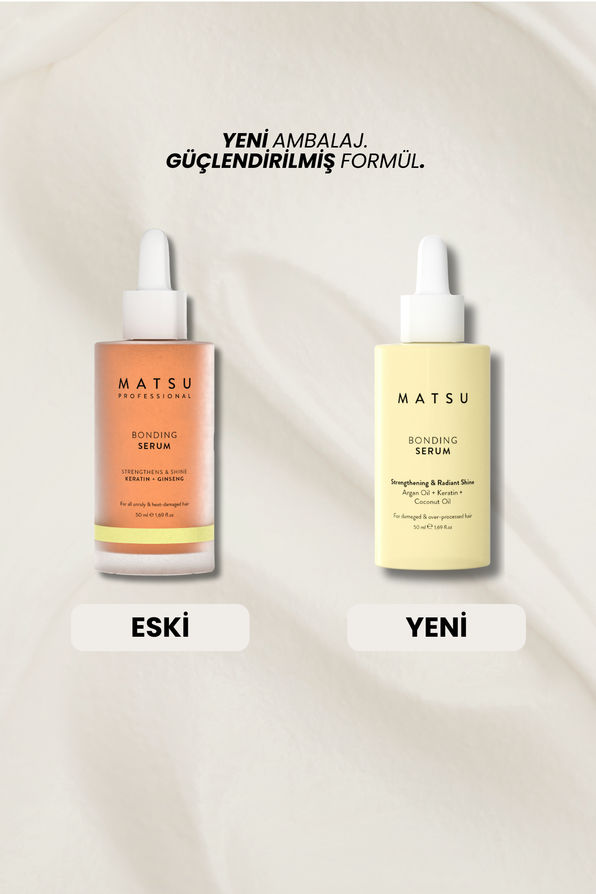 Matsu Bonding Anti-Friction, Bond Repairing Hair Serum / 50 ml