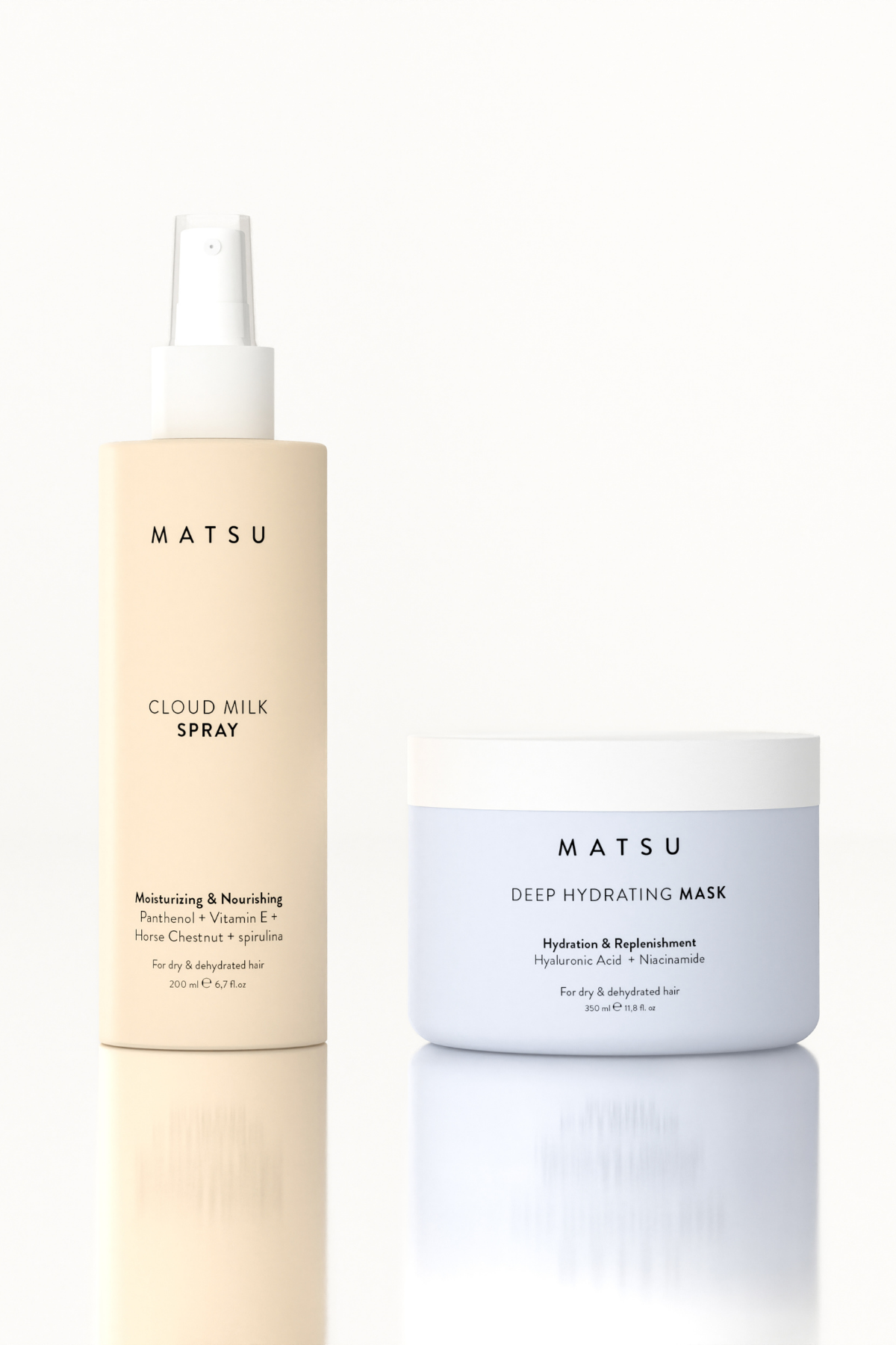 Cloud Milk Süt Spreyi & Deep Maske - İpeksi Yumuşaklık ve Kolay Tarama Seti