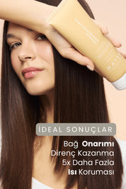 Creamask Bond Repair | Durulanmayan Bağ Onarıcı Bakım Kremi | Kırılma Karşıtı ve Isı Koruması 250 ml