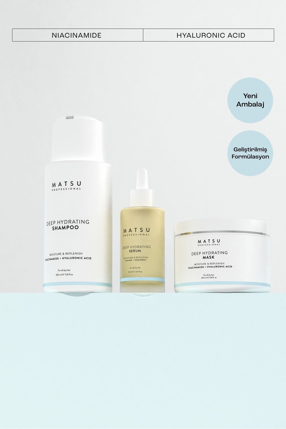 Kuru Saçlar için Yoğun Nemlendirici ve Kopma Karşıtı Deep Hydrating Saç Bakım Şampuanı 100 ml