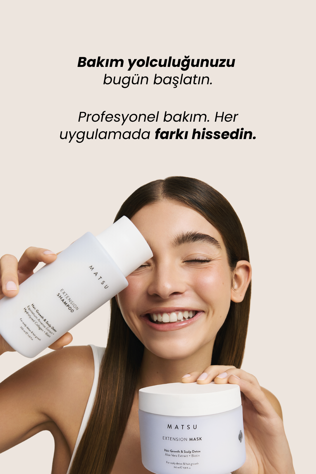 Extension At Kuyruğu & Biotin Hızlı Uzama Destekli Detoks Şampuanı | Saç Derisi Bakımı 350 ml