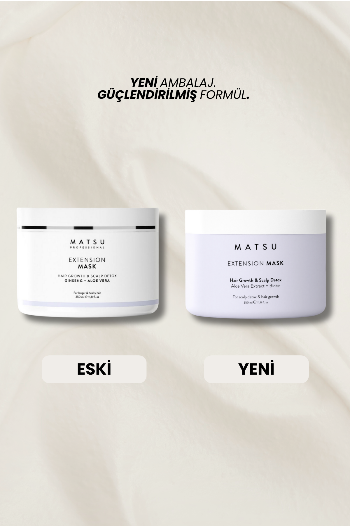 Extension At Kuyruğu & Kolajen Saç Derisi Güçlendirici Detoks Maskesi | Hızlı Uzama Etkili 350 ml