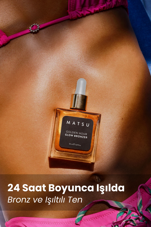 Golden Hour Işıltılı Bronzlaştırıcı Vücut Yağı 50 ml
