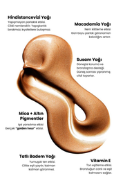 Golden Hour Işıltılı Bronzlaştırıcı Vücut Yağı 100 ml