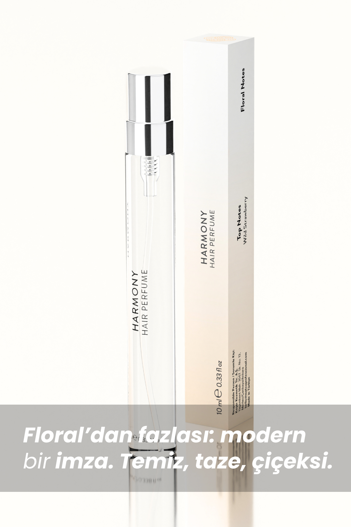 Harmony Saç Parfümü | Çiçeksi & Meyvemsi | Seyahat Boyu 10 ml