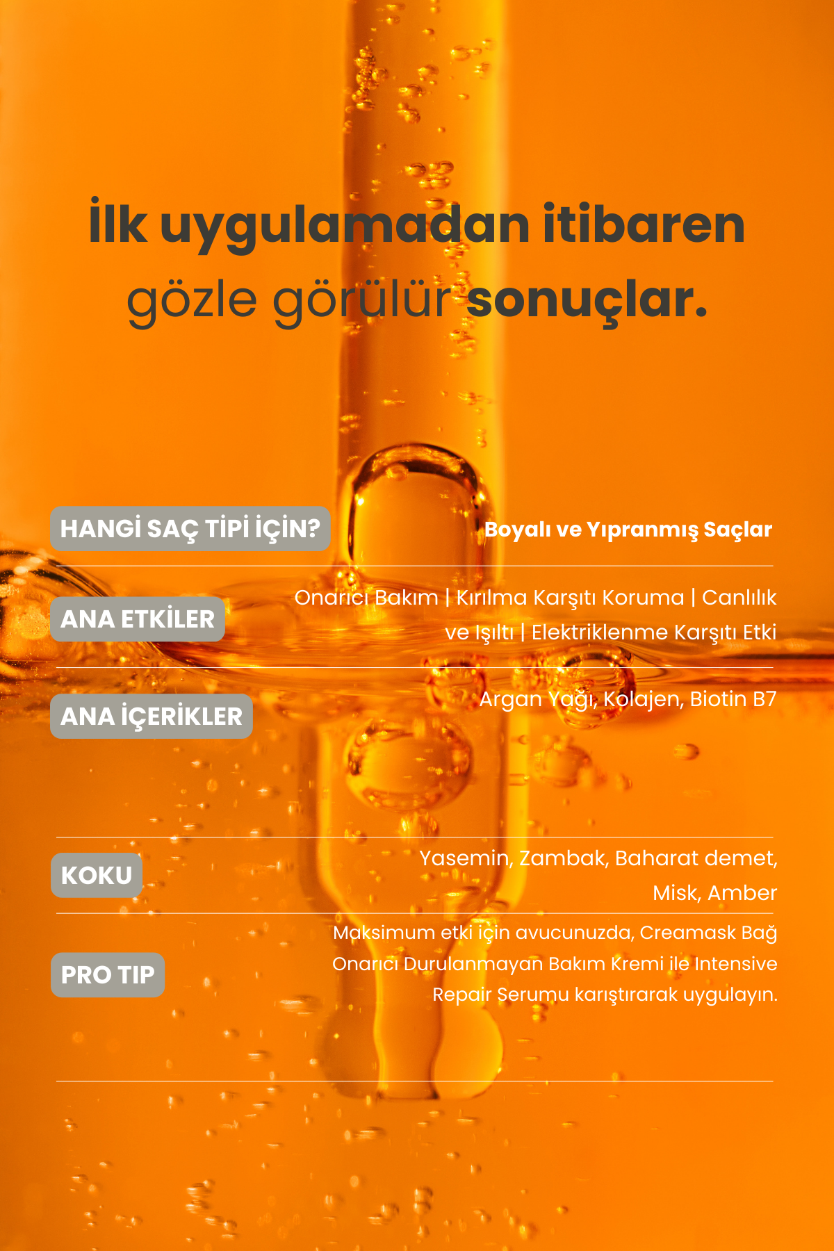 Intensive Repair | Intensives Repair-Haarserum 20 ml Reisegröße